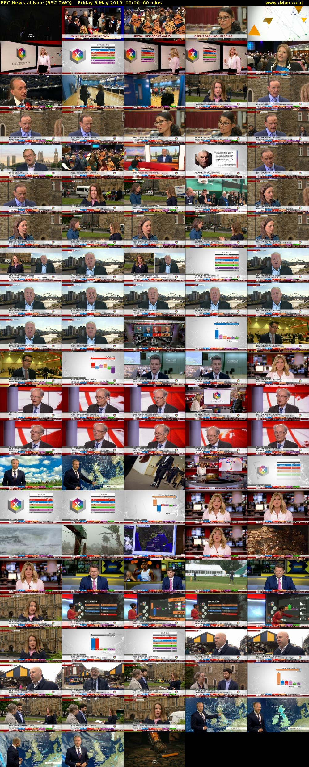 BBC News at Nine (BBC TWO) Friday 3 May 2019 09:00 - 10:00