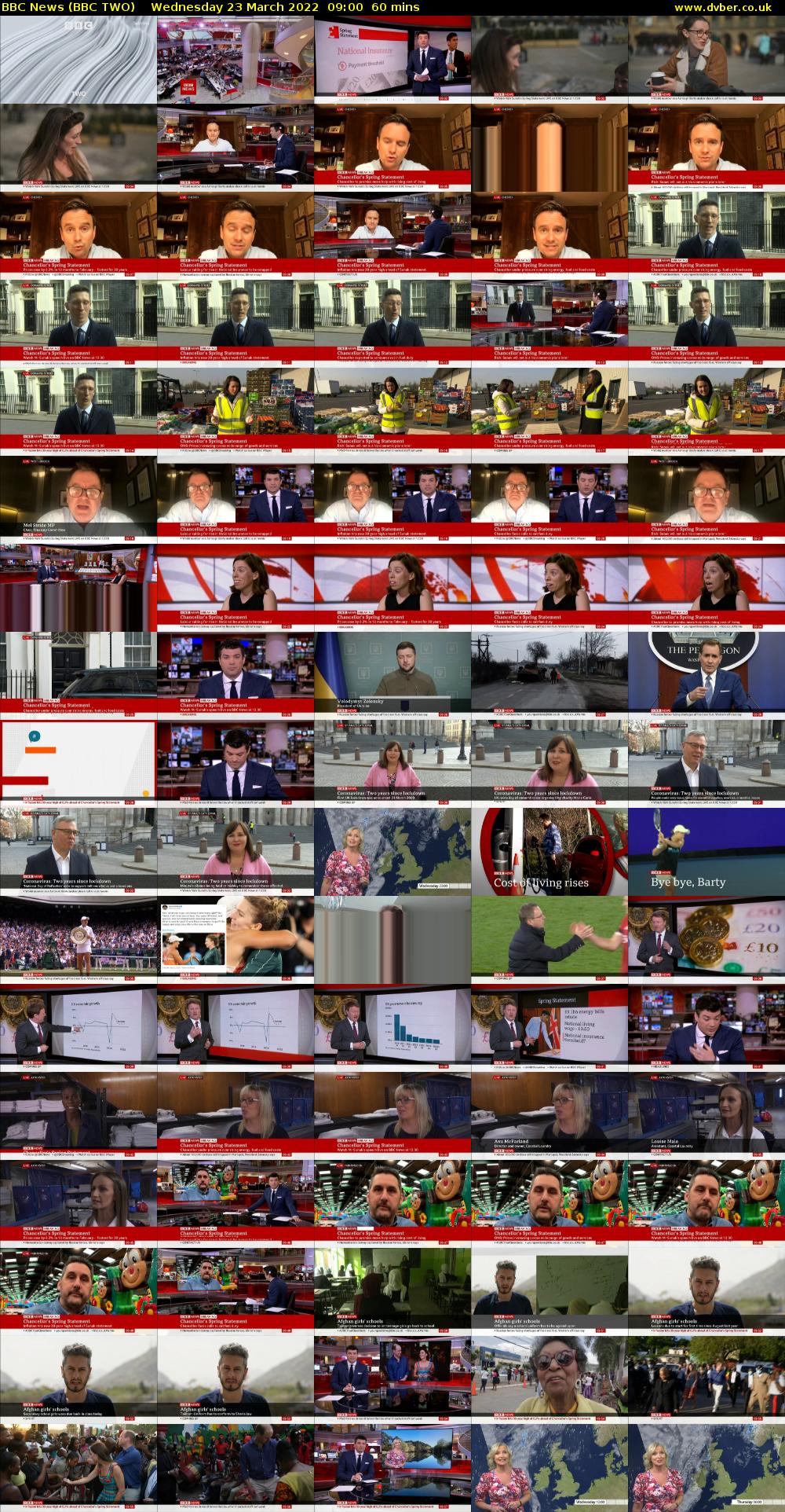 BBC News (BBC TWO) Wednesday 23 March 2022 09:00 - 10:00