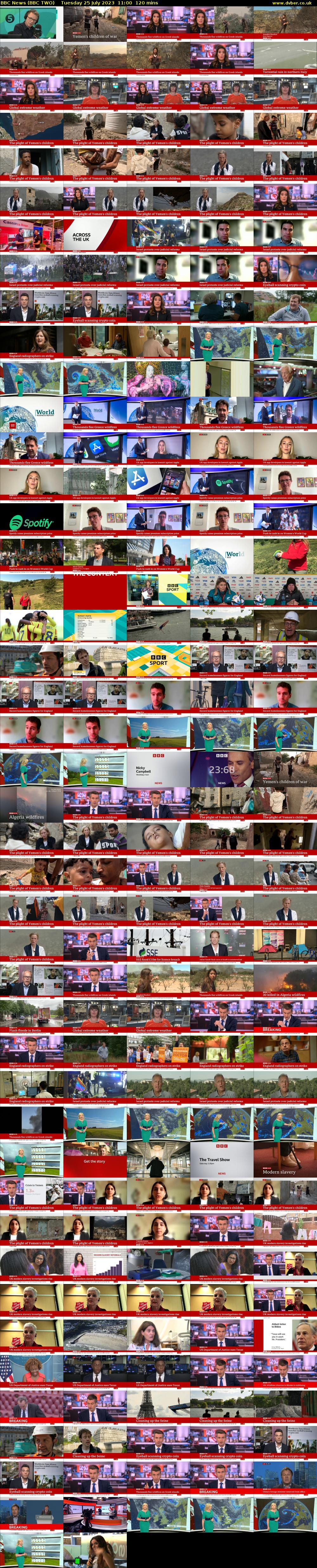 BBC News (BBC TWO) Tuesday 25 July 2023 11:00 - 13:00