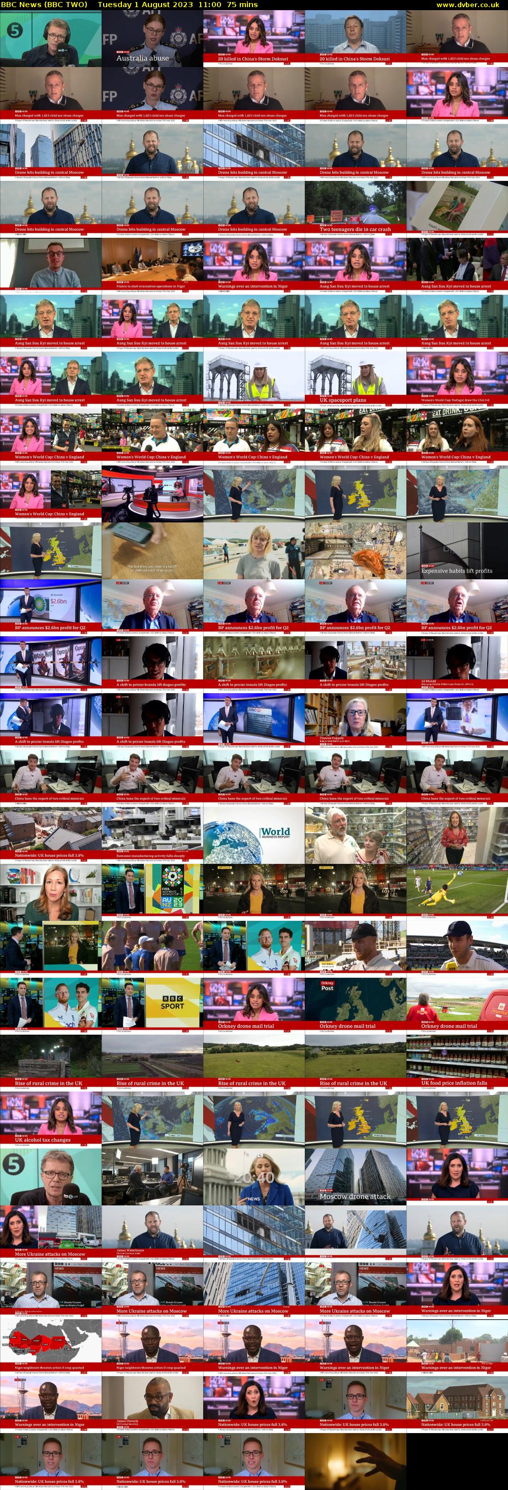 BBC News (BBC TWO) Tuesday 1 August 2023 11:00 - 12:15