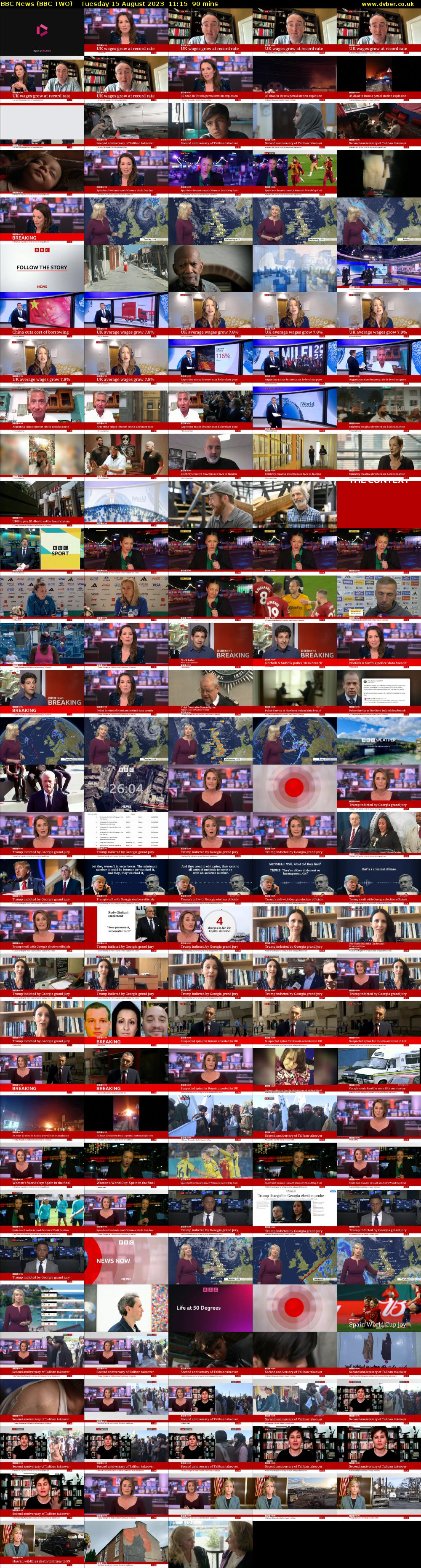 BBC News (BBC TWO) Tuesday 15 August 2023 11:15 - 12:45