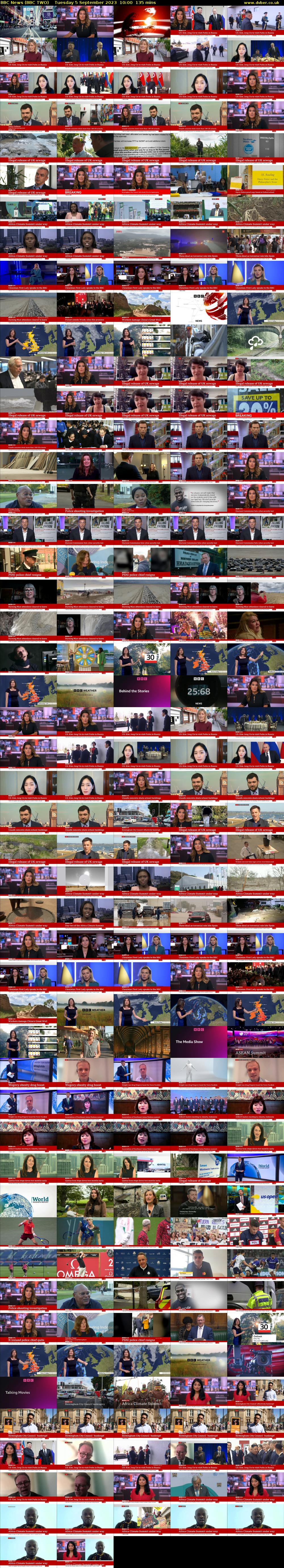 BBC News (BBC TWO) Tuesday 5 September 2023 10:00 - 12:15