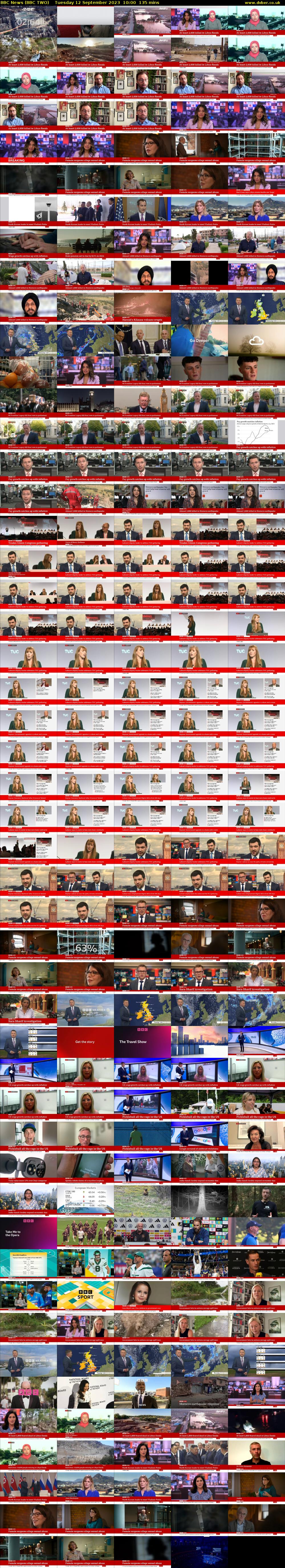 BBC News (BBC TWO) Tuesday 12 September 2023 10:00 - 12:15