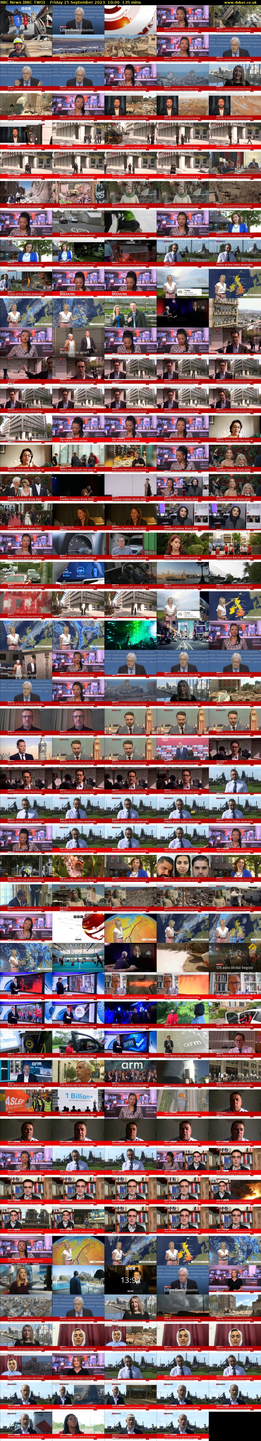 BBC News (BBC TWO) Friday 15 September 2023 10:00 - 12:15
