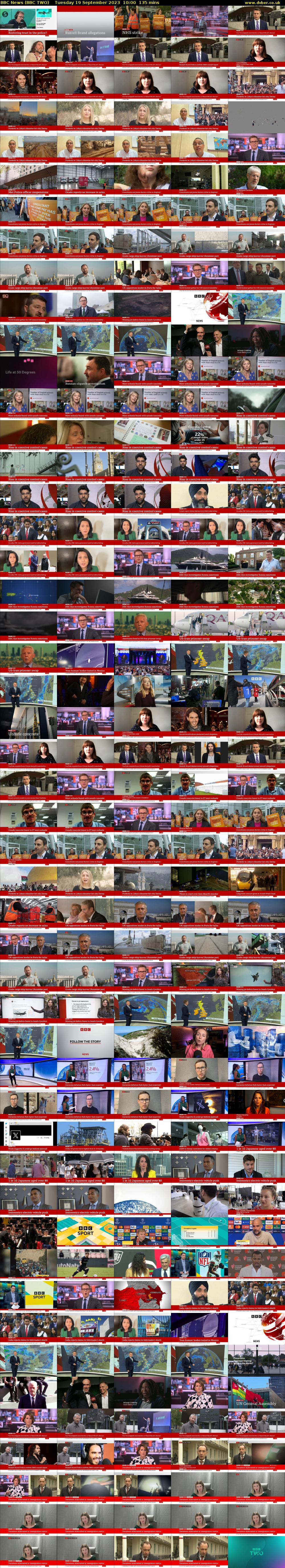 BBC News (BBC TWO) Tuesday 19 September 2023 10:00 - 12:15