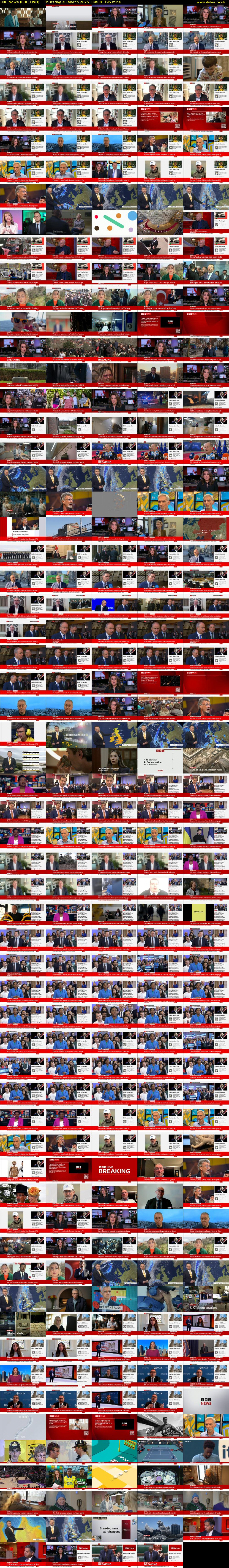 BBC News (BBC TWO) Thursday 20 March 2025 09:00 - 12:15