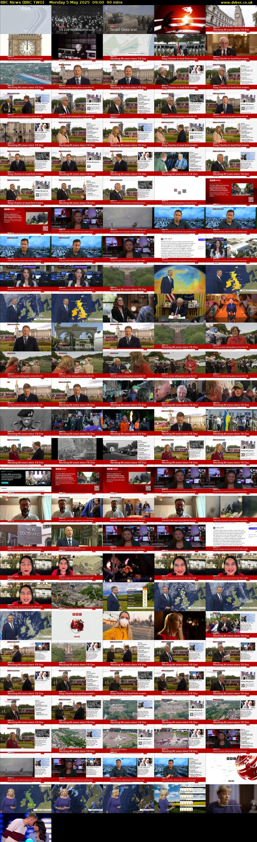 BBC News (BBC TWO) Monday 5 May 2025 09:00 - 10:30