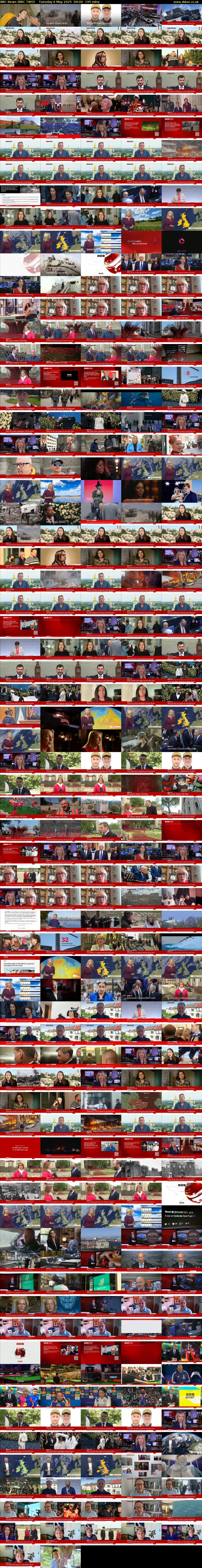 BBC News (BBC TWO) Tuesday 6 May 2025 09:00 - 12:15