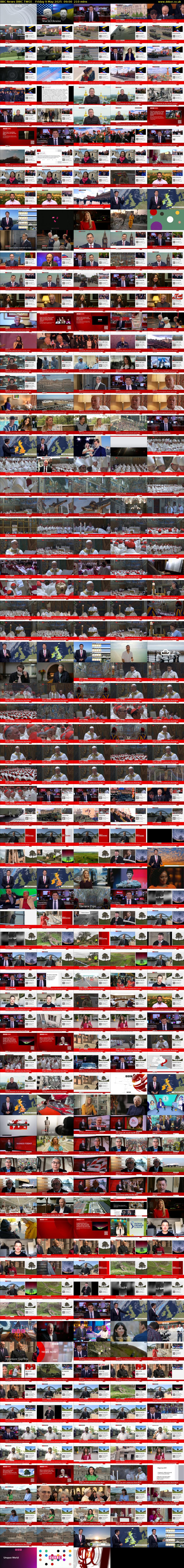 BBC News (BBC TWO) Friday 9 May 2025 09:00 - 12:30
