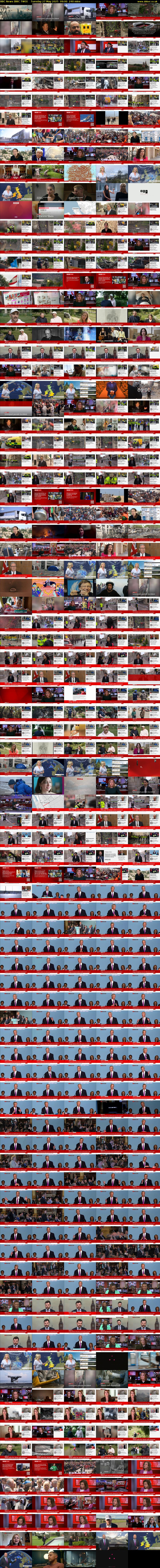 BBC News (BBC TWO) Tuesday 27 May 2025 09:00 - 13:00