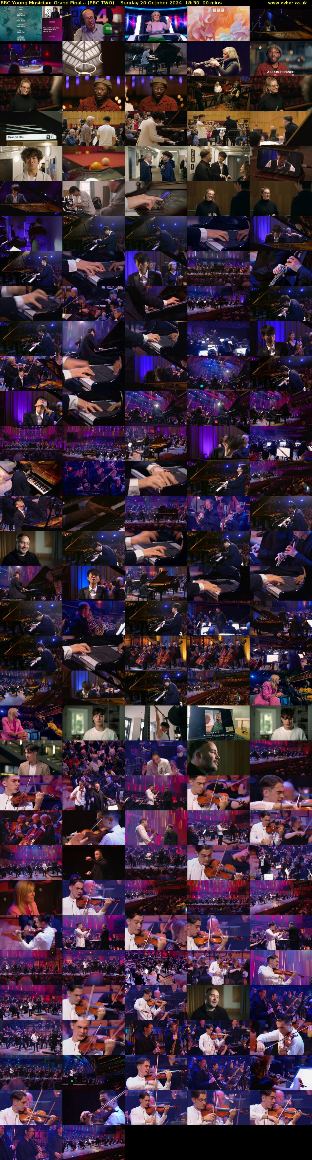 BBC Young Musician: Grand Final... (BBC TWO) Sunday 20 October 2024 18:30 - 20:00