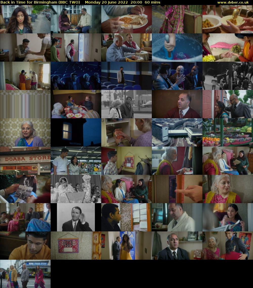 Back in Time for Birmingham (BBC TWO) Monday 20 June 2022 20:00 - 21:00