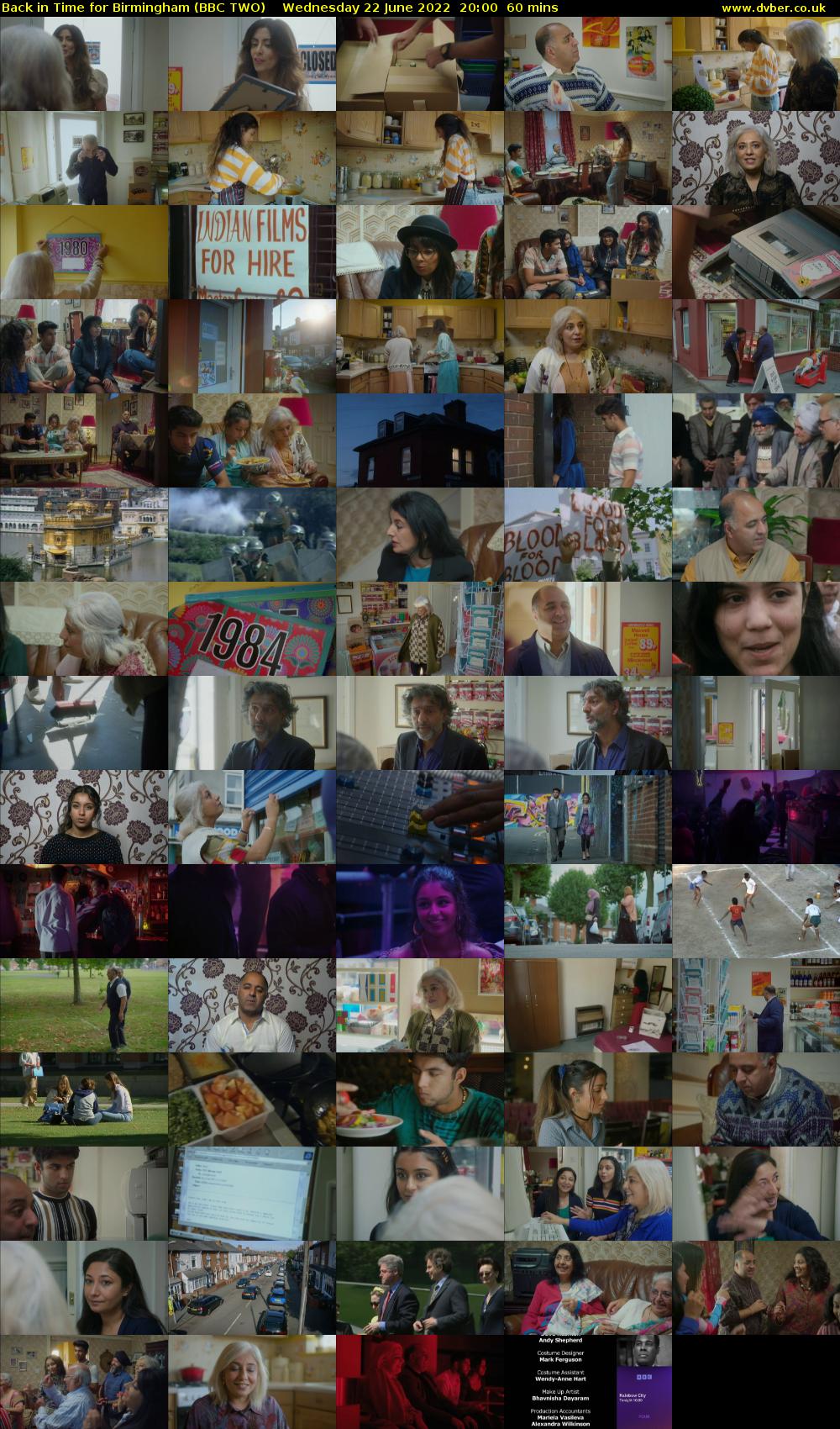 Back in Time for Birmingham (BBC TWO) Wednesday 22 June 2022 20:00 - 21:00