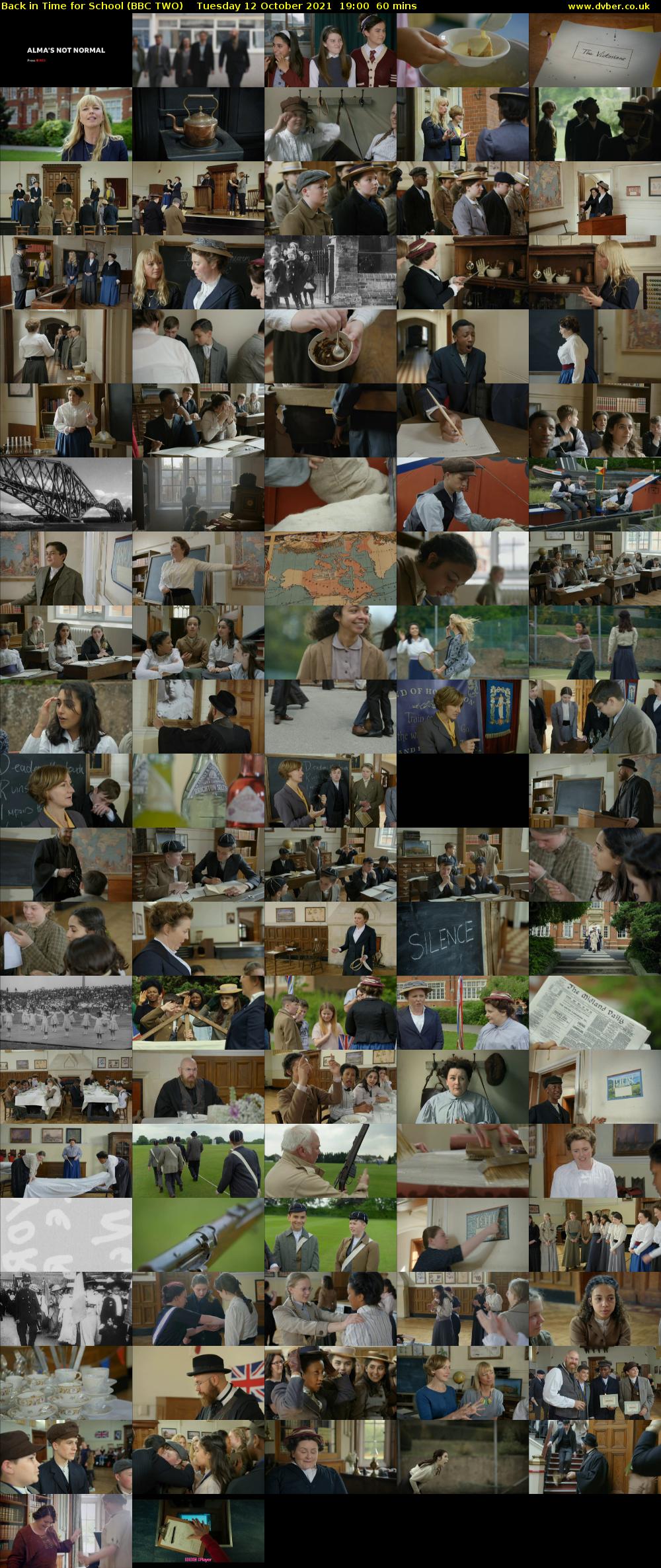 Back in Time for School (BBC TWO) Tuesday 12 October 2021 19:00 - 20:00