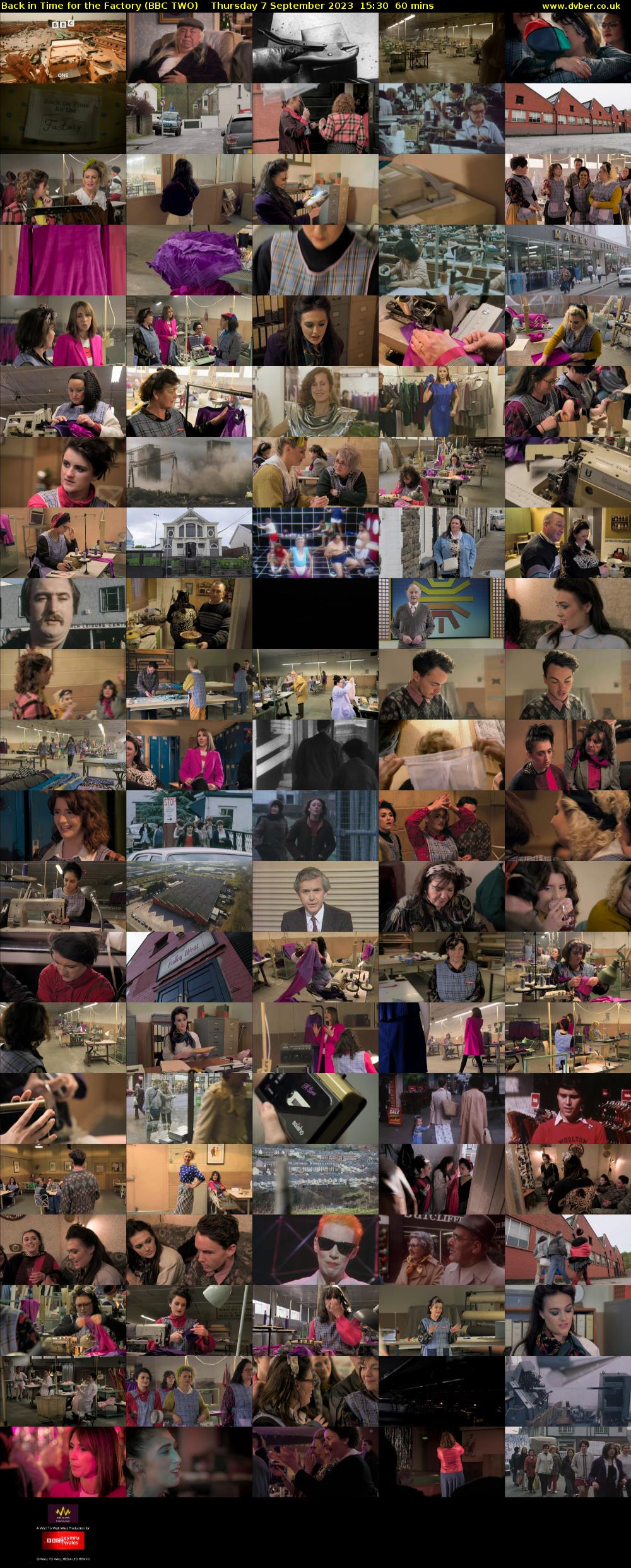 Back in Time for the Factory (BBC TWO) Thursday 7 September 2023 15:30 - 16:30