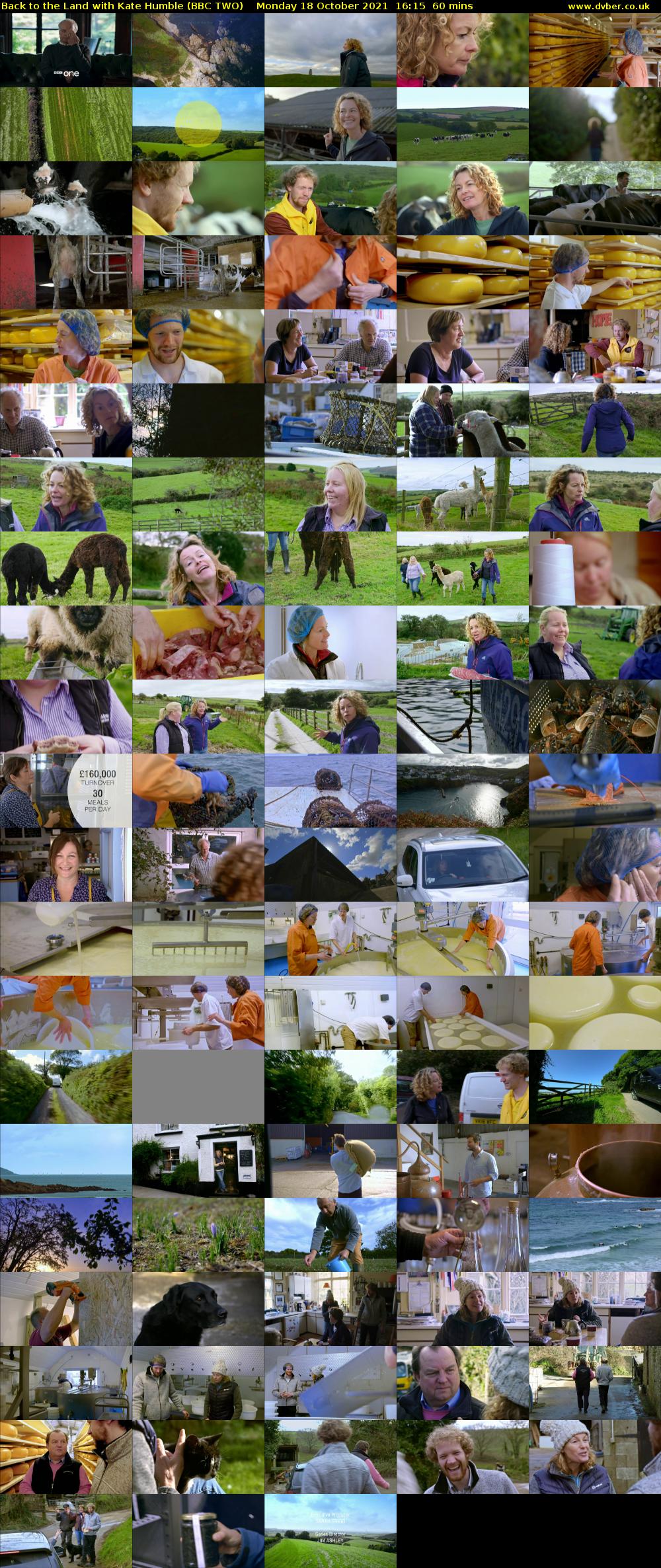 Back to the Land with Kate Humble (BBC TWO) Monday 18 October 2021 16:15 - 17:15
