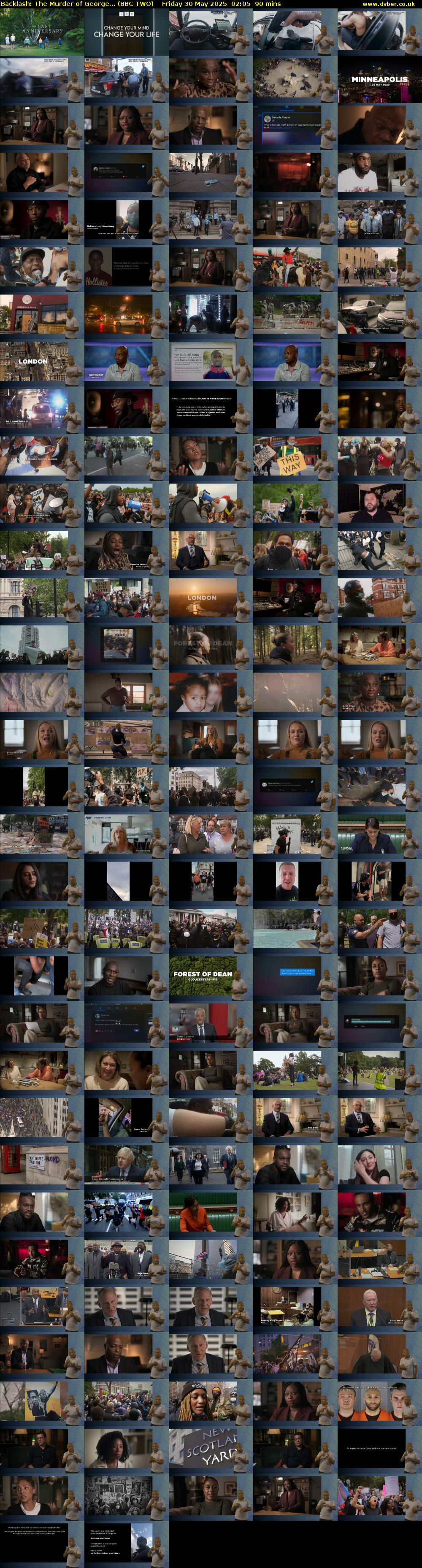 Backlash: The Murder of George... (BBC TWO) Friday 30 May 2025 02:05 - 03:35