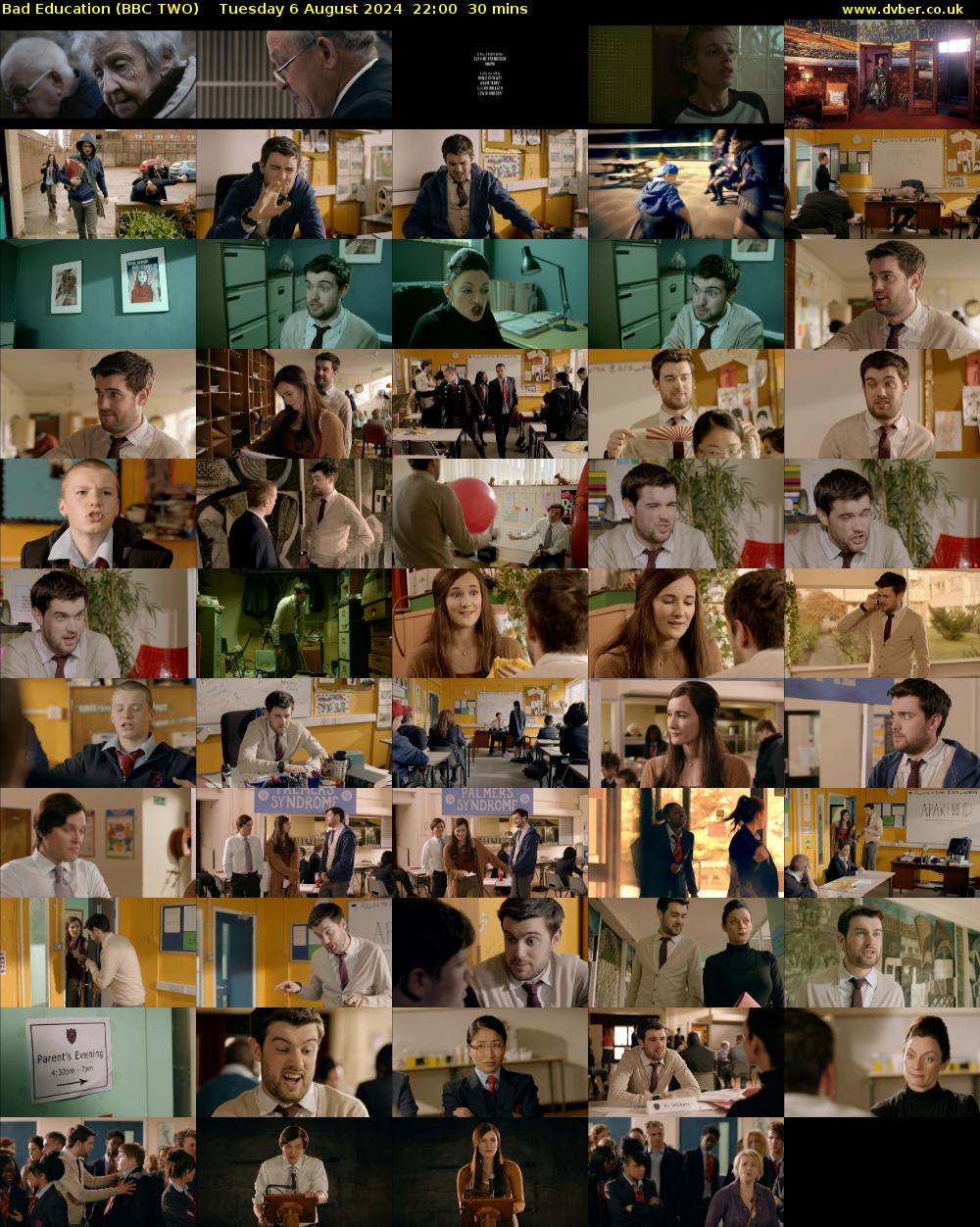 Bad Education (BBC TWO) Tuesday 6 August 2024 22:00 - 22:30