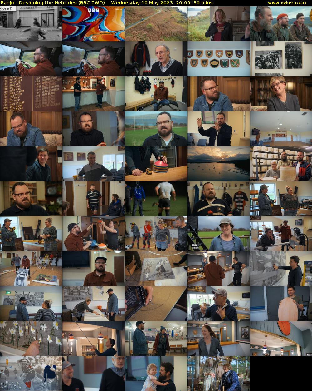 Banjo - Designing the Hebrides (BBC TWO) Wednesday 10 May 2023 20:00 - 20:30
