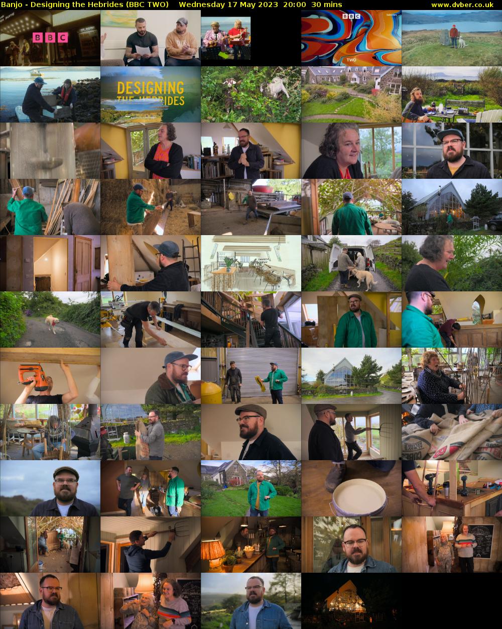 Banjo - Designing the Hebrides (BBC TWO) Wednesday 17 May 2023 20:00 - 20:30