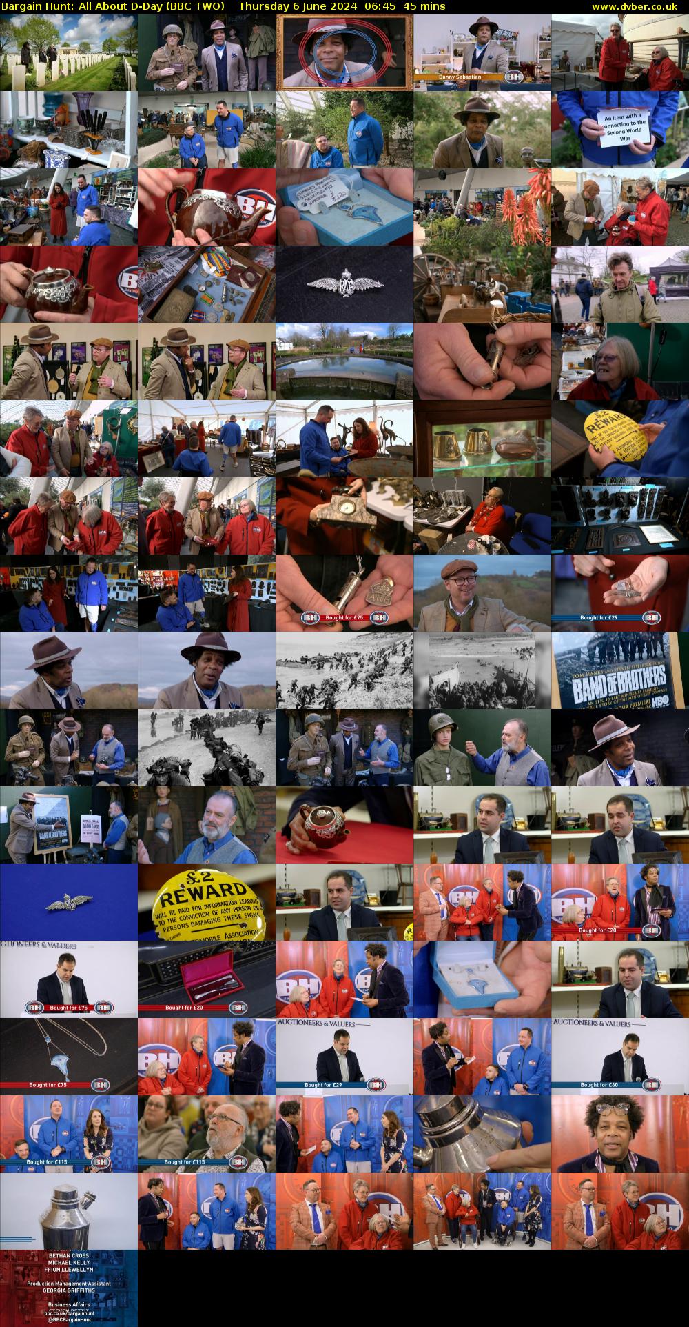 Bargain Hunt: All About D-Day (BBC TWO) Thursday 6 June 2024 06:45 - 07:30