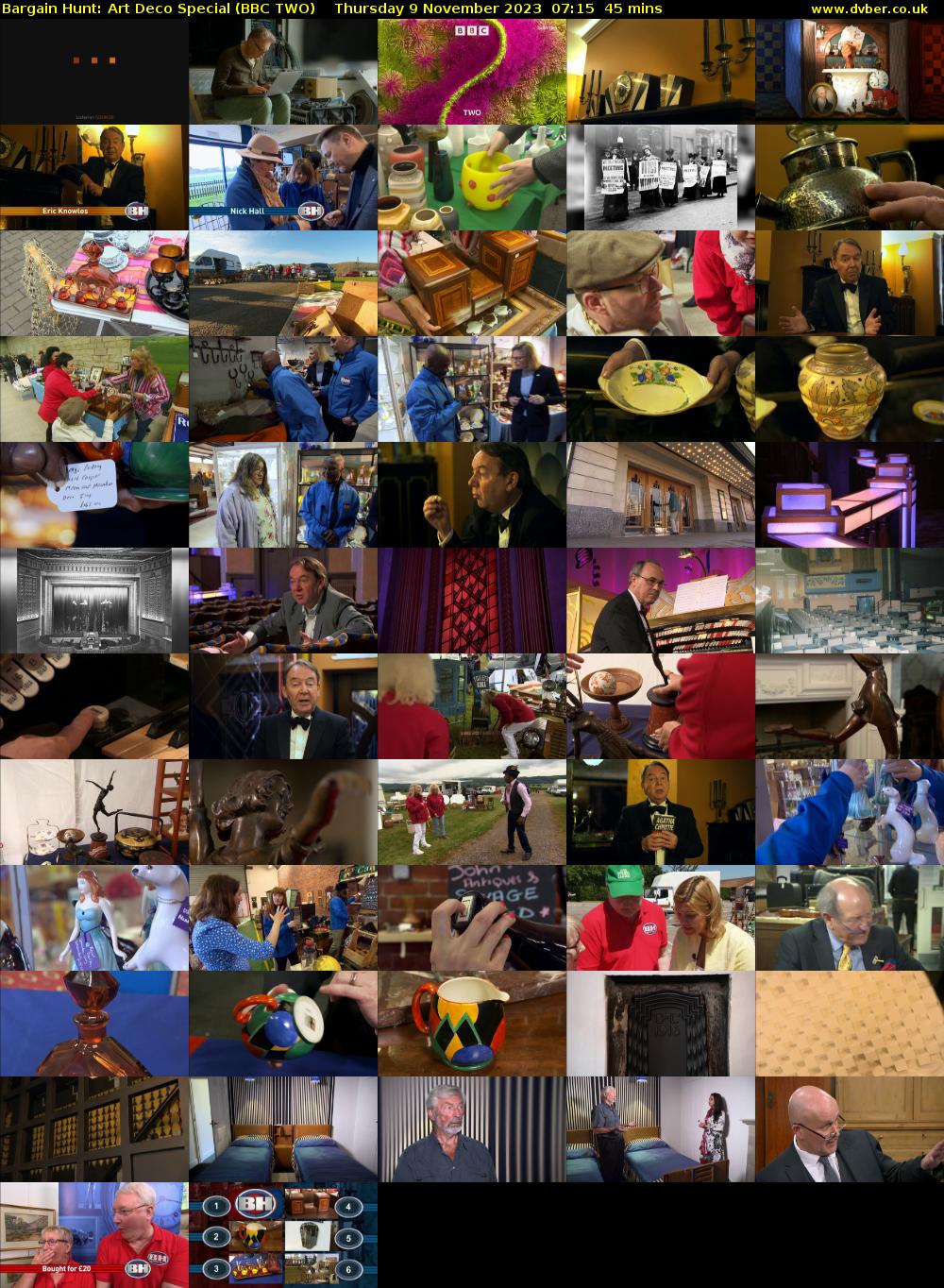 Bargain Hunt: Art Deco Special (BBC TWO) Thursday 9 November 2023 07:15 - 08:00