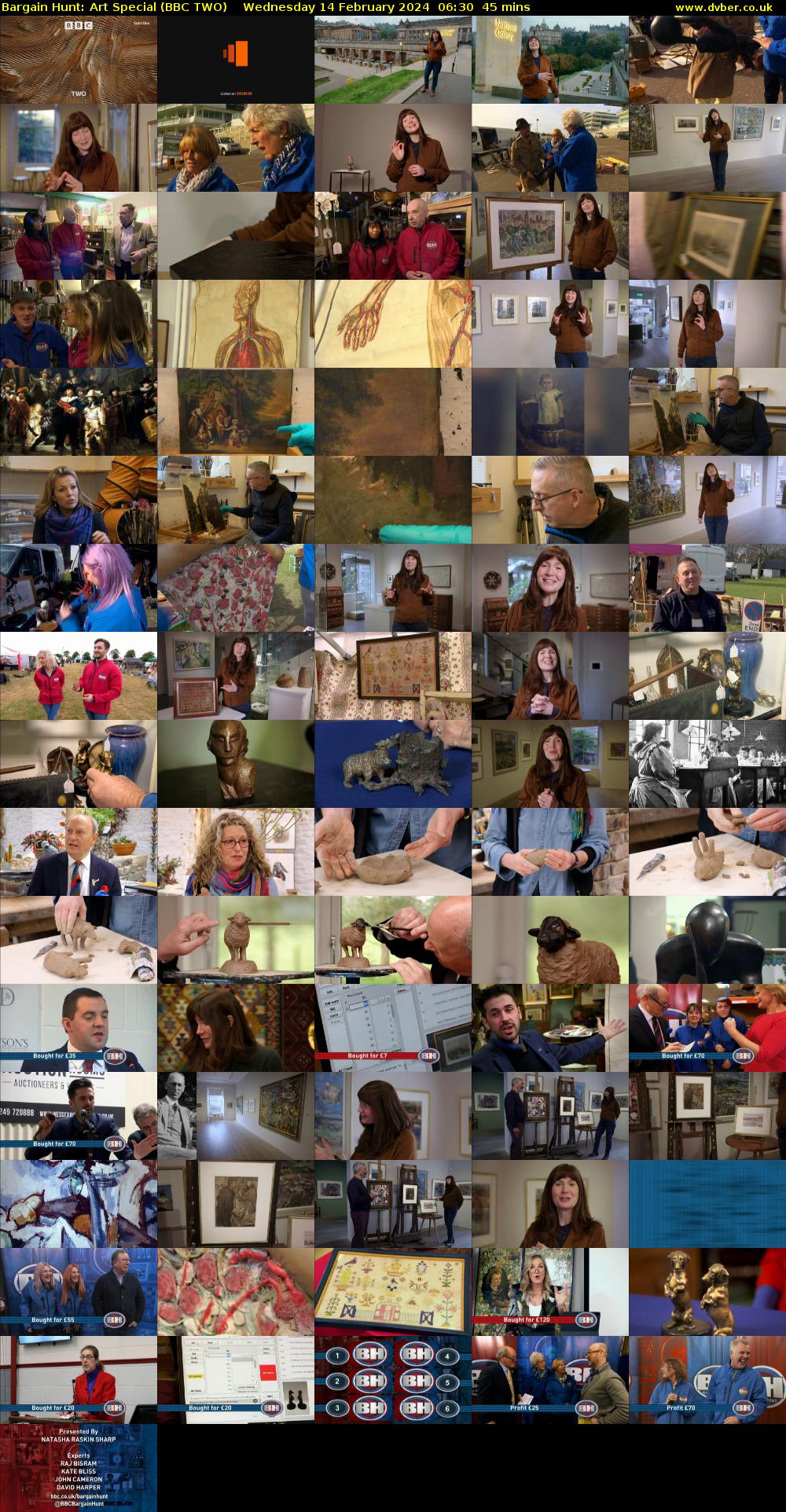 Bargain Hunt: Art Special (BBC TWO) Wednesday 14 February 2024 06:30 - 07:15