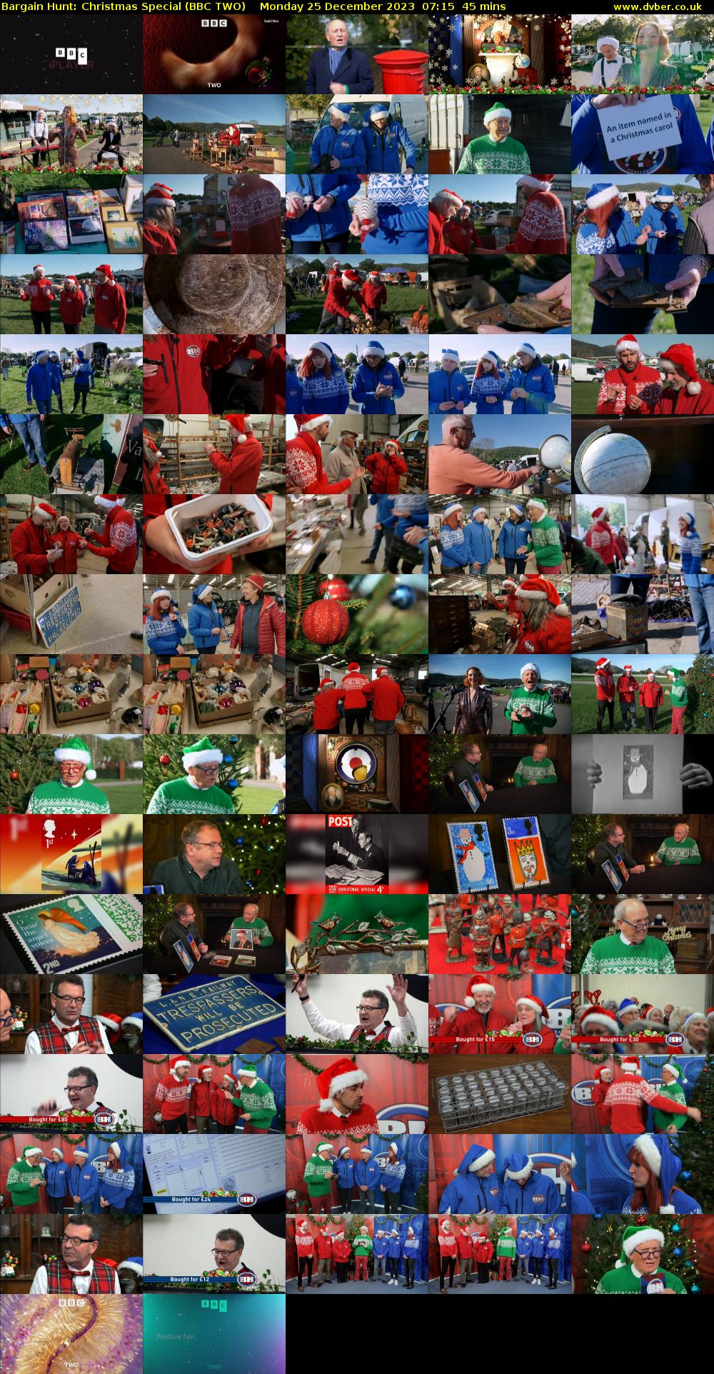 Bargain Hunt: Christmas Special (BBC TWO) Monday 25 December 2023 07:15 - 08:00
