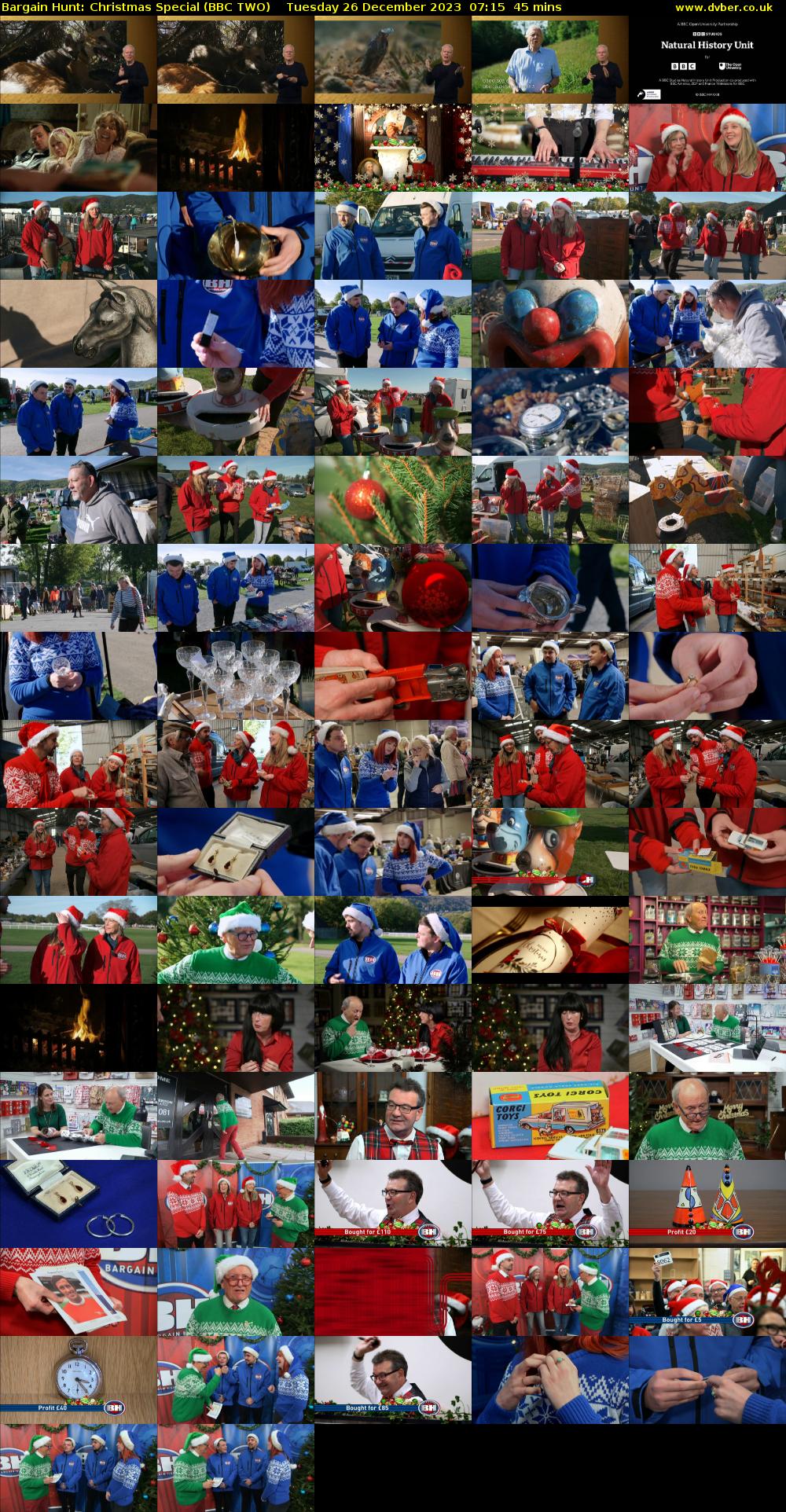 Bargain Hunt: Christmas Special (BBC TWO) Tuesday 26 December 2023 07:15 - 08:00