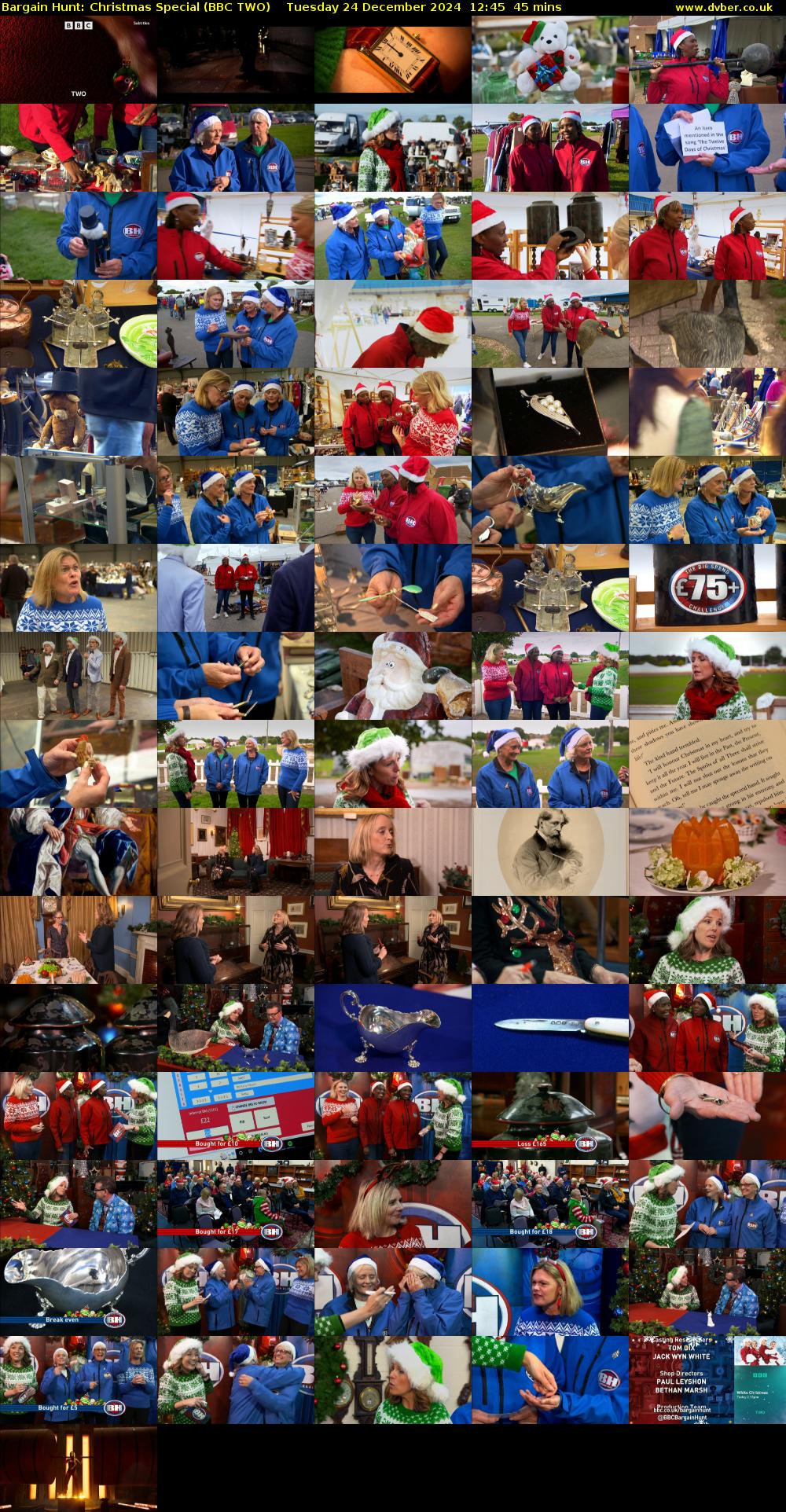 Bargain Hunt: Christmas Special (BBC TWO) Tuesday 24 December 2024 12:45 - 13:30