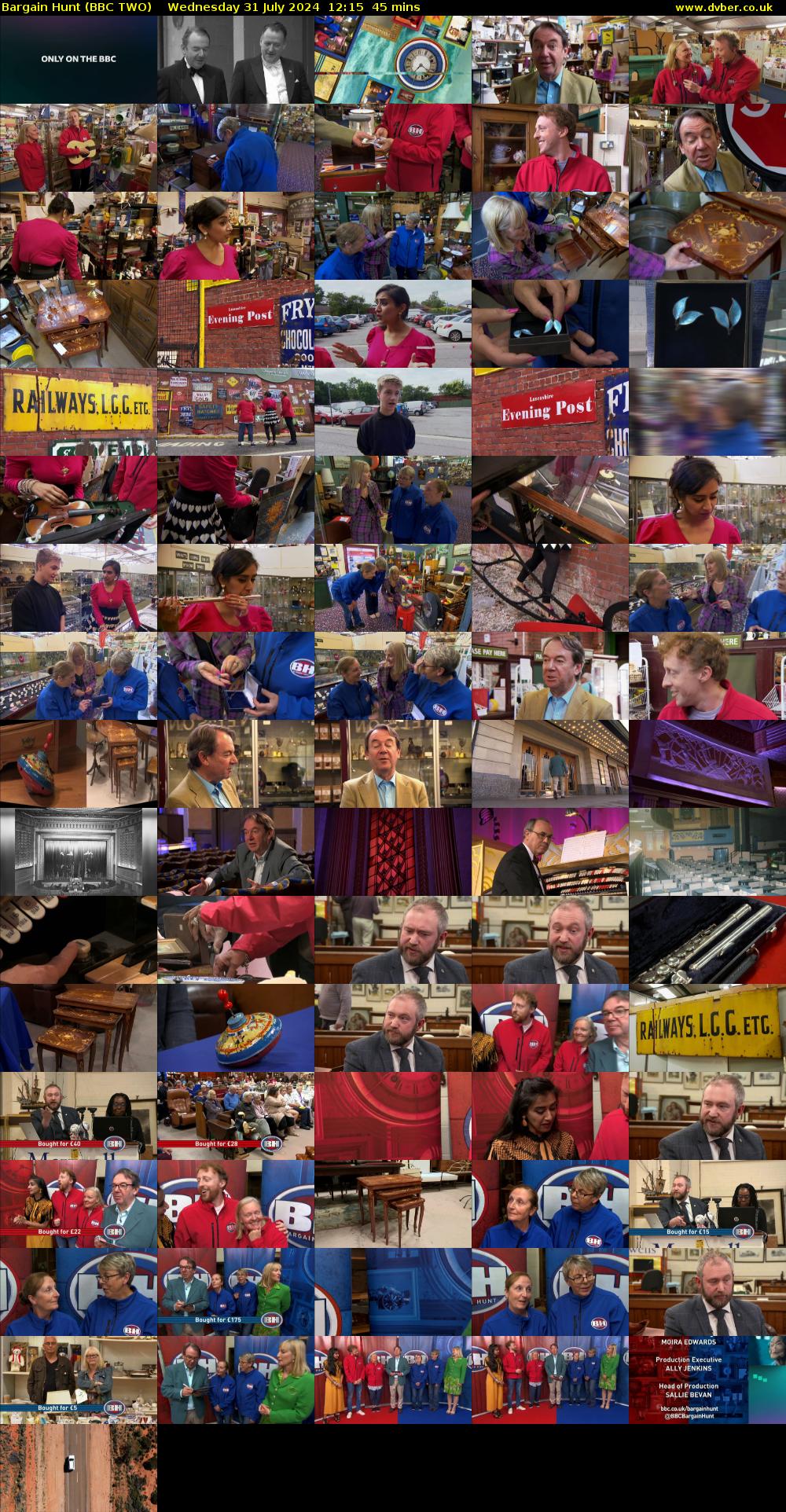 Bargain Hunt (BBC TWO) Wednesday 31 July 2024 12:15 - 13:00