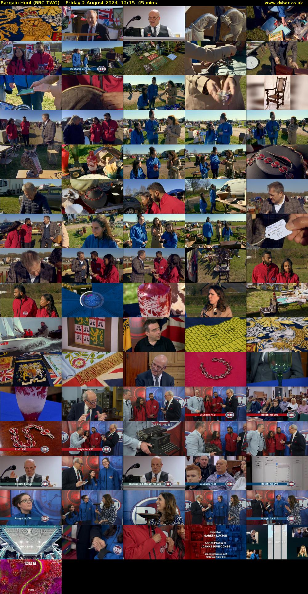 Bargain Hunt (BBC TWO) Friday 2 August 2024 12:15 - 13:00
