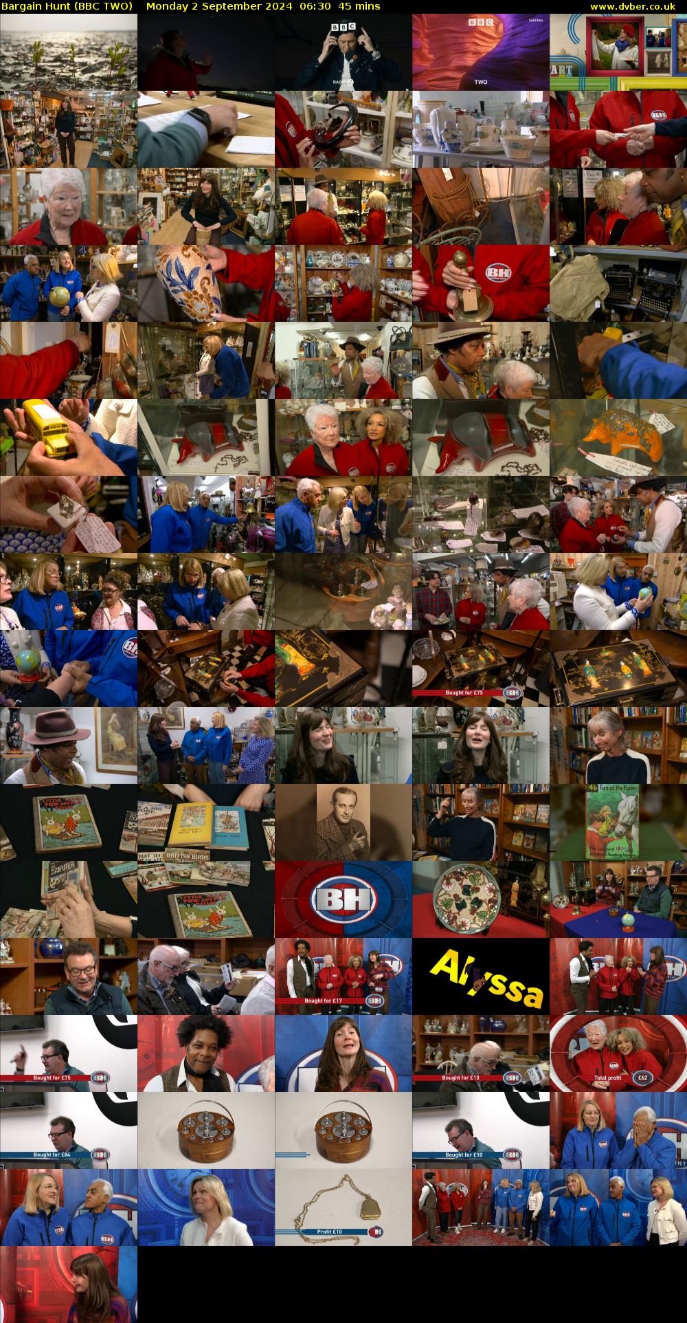 Bargain Hunt (BBC TWO) Monday 2 September 2024 06:30 - 07:15
