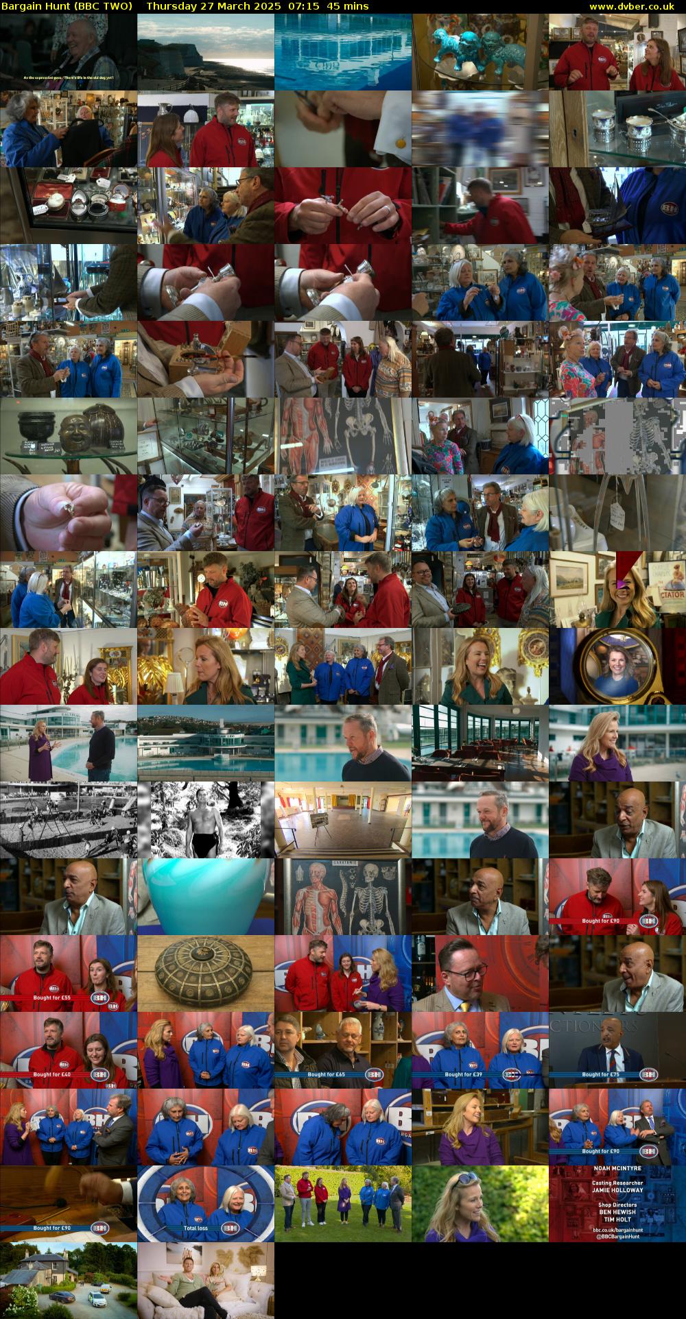Bargain Hunt (BBC TWO) Thursday 27 March 2025 07:15 - 08:00
