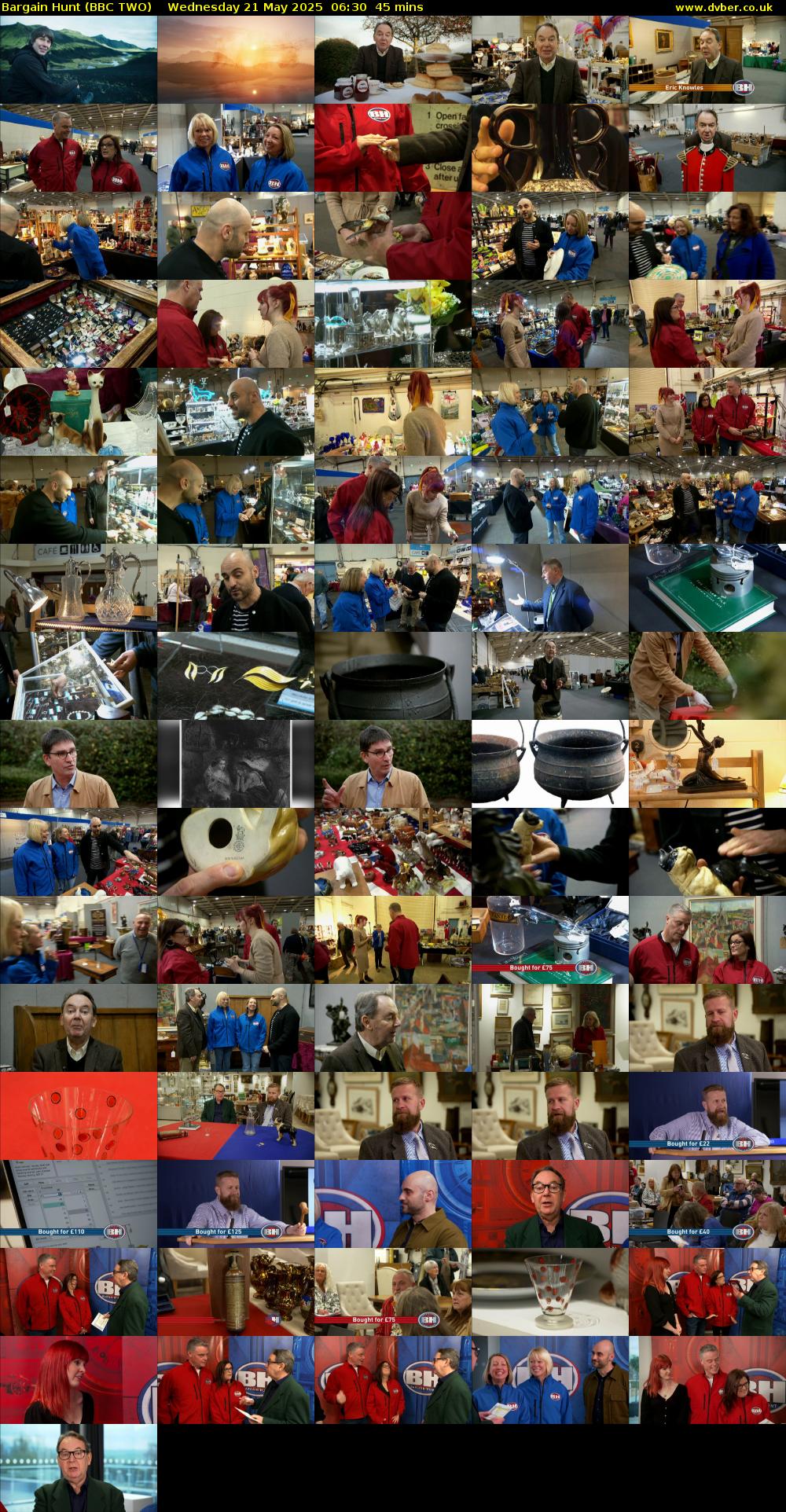Bargain Hunt (BBC TWO) Wednesday 21 May 2025 06:30 - 07:15