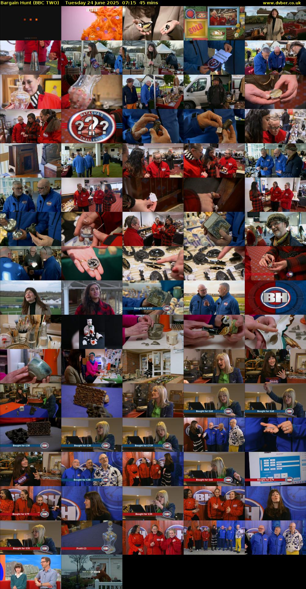 Bargain Hunt (BBC TWO) Tuesday 24 June 2025 07:15 - 08:00