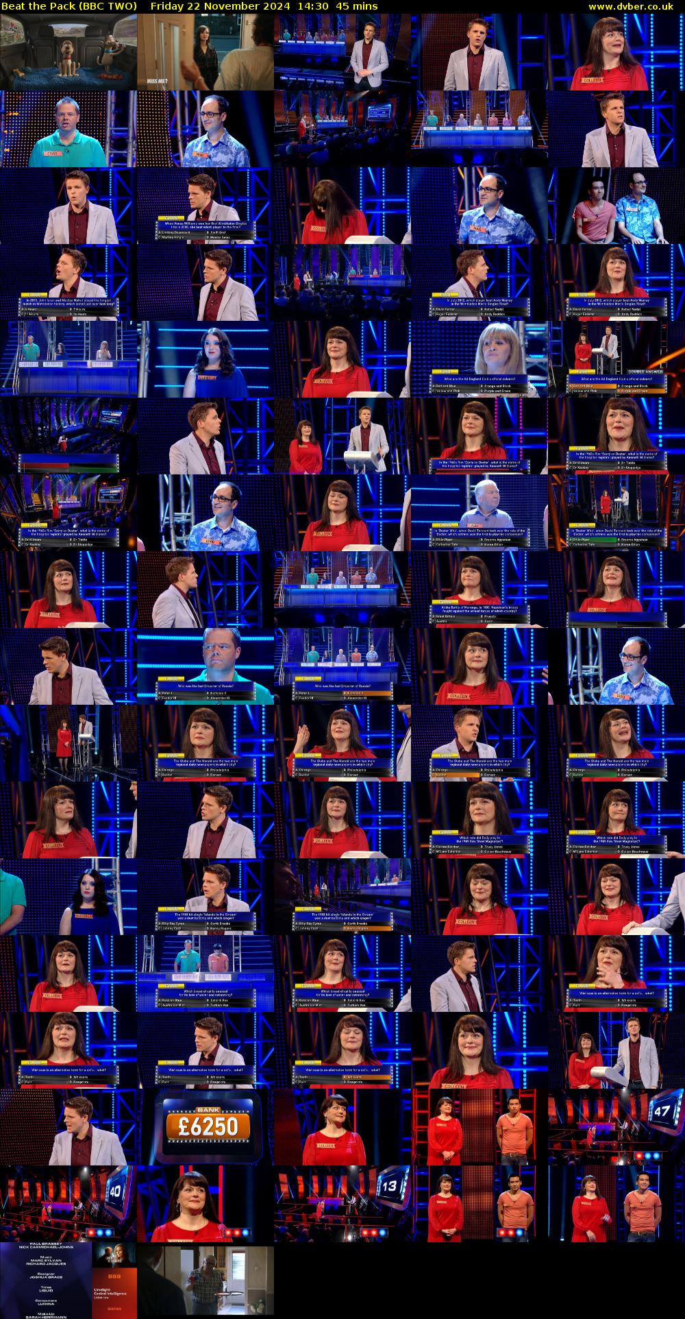 Beat the Pack (BBC TWO) Friday 22 November 2024 14:30 - 15:15