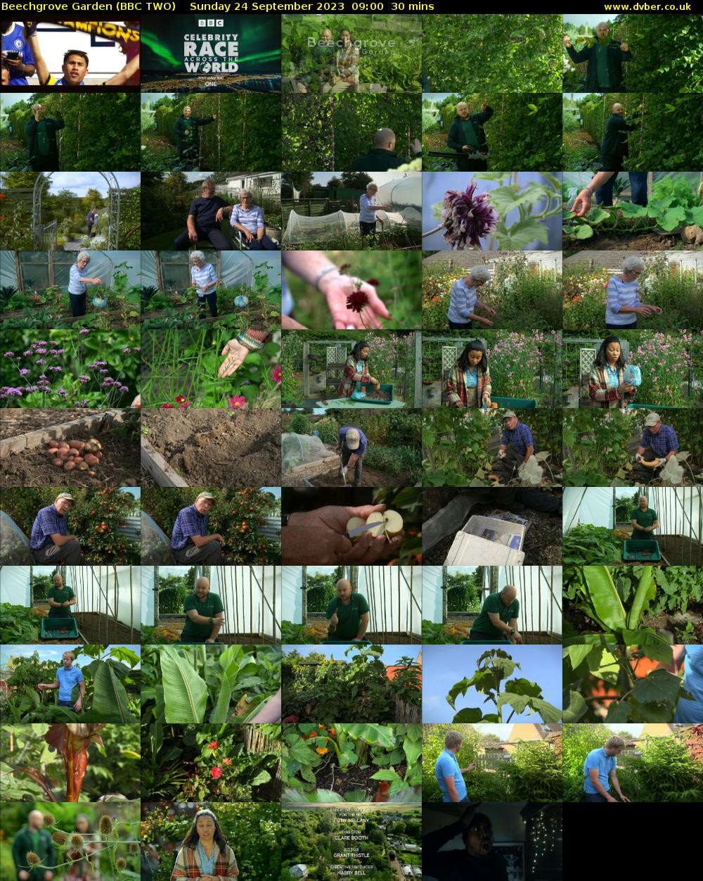 Beechgrove Garden (BBC TWO) Sunday 24 September 2023 09:00 - 09:30