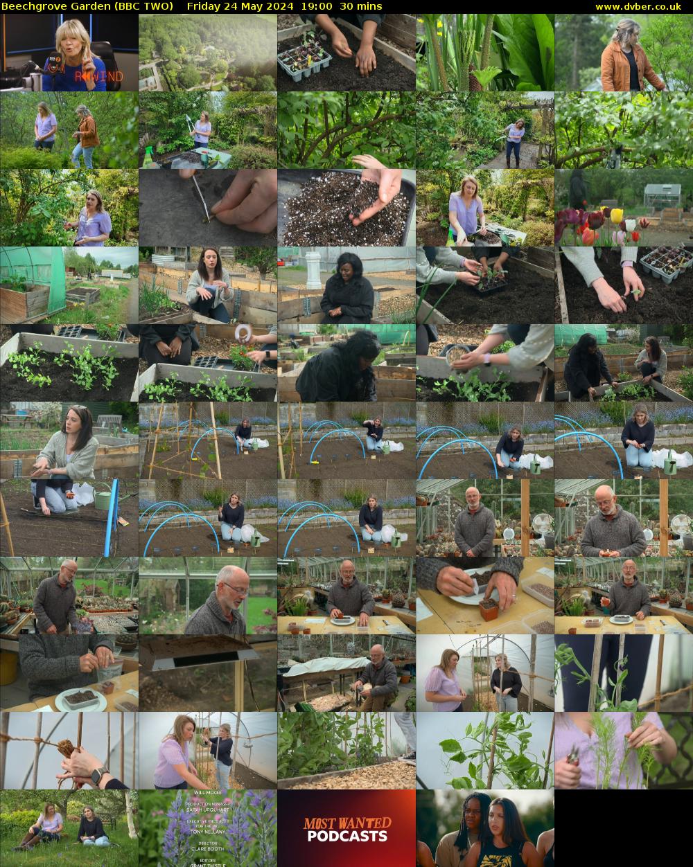 Beechgrove Garden (BBC TWO) Friday 24 May 2024 19:00 - 19:30
