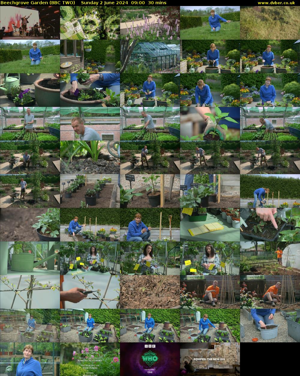 Beechgrove Garden (BBC TWO) Sunday 2 June 2024 09:00 - 09:30