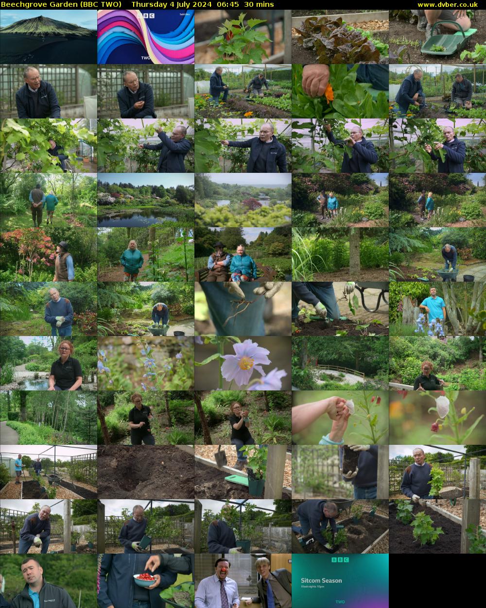 Beechgrove Garden (BBC TWO) Thursday 4 July 2024 06:45 - 07:15