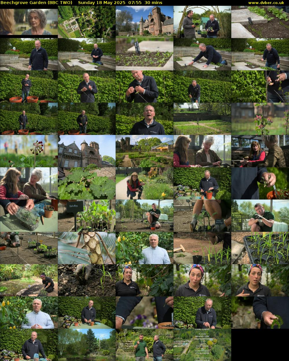 Beechgrove Garden (BBC TWO) Sunday 18 May 2025 07:55 - 08:25