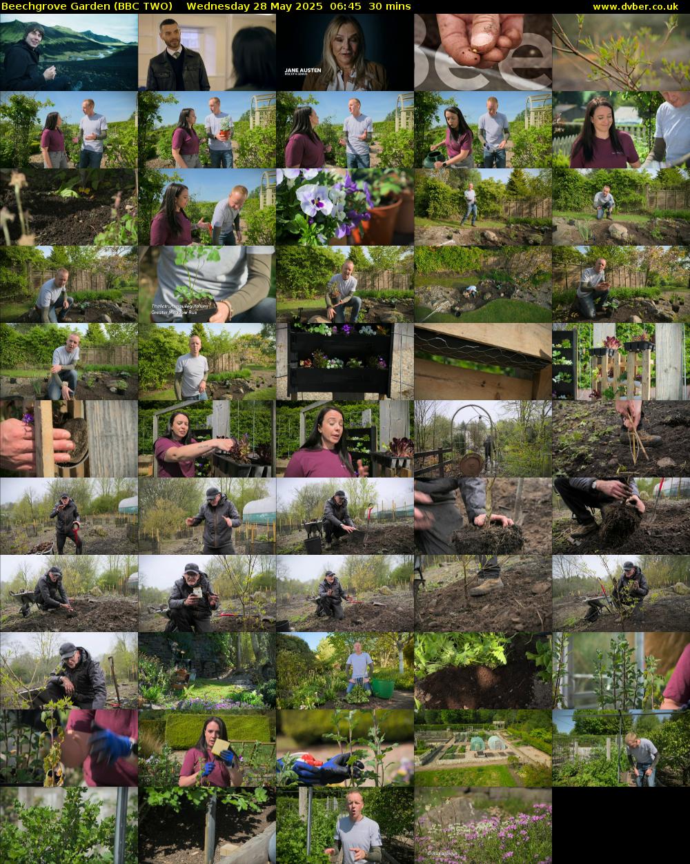 Beechgrove Garden (BBC TWO) Wednesday 28 May 2025 06:45 - 07:15