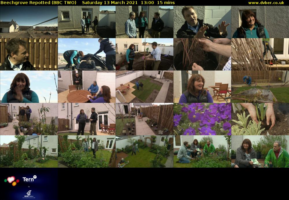Beechgrove Repotted (BBC TWO) Saturday 13 March 2021 13:00 - 13:15