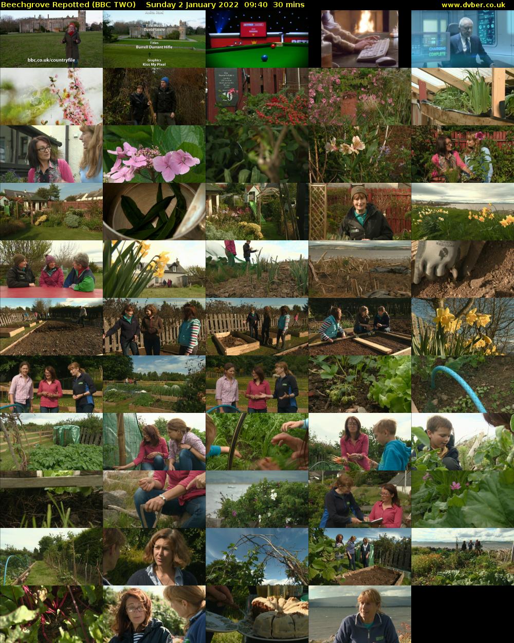 Beechgrove Repotted (BBC TWO) Sunday 2 January 2022 09:40 - 10:10