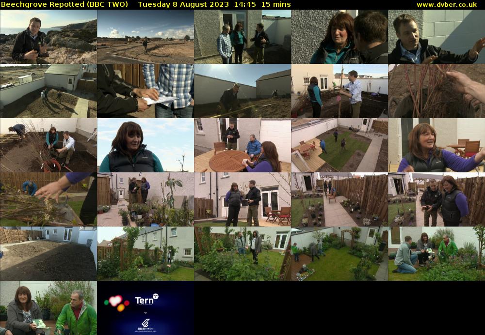 Beechgrove Repotted (BBC TWO) Tuesday 8 August 2023 14:45 - 15:00