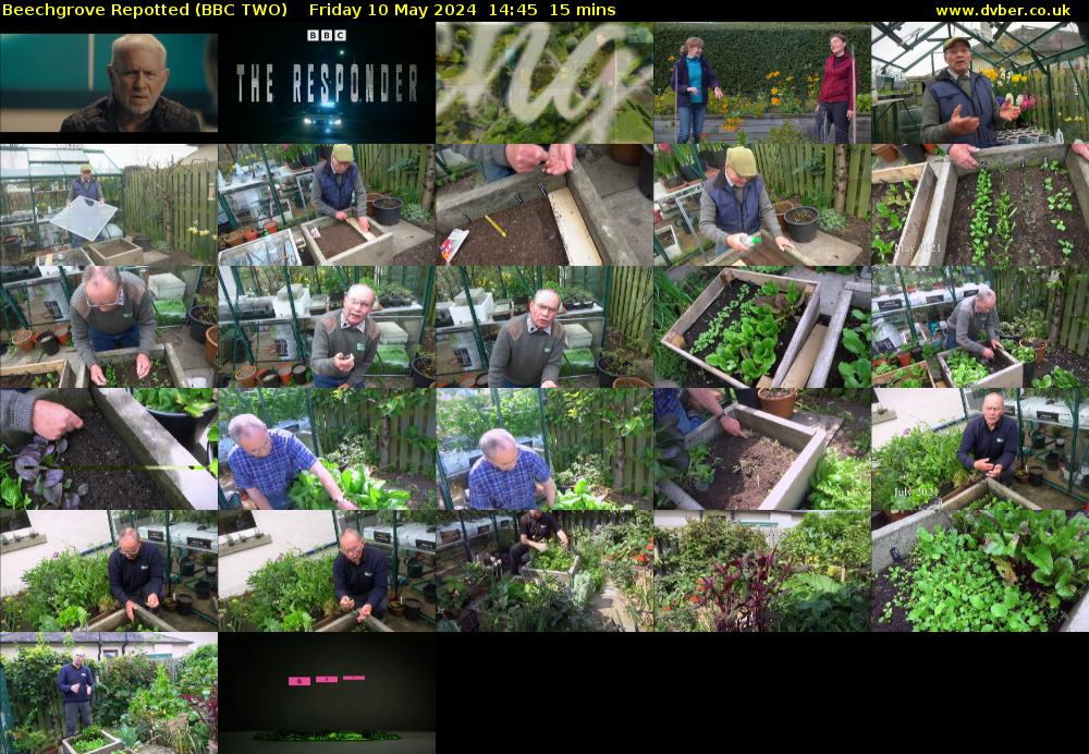 Beechgrove Repotted (BBC TWO) Friday 10 May 2024 14:45 - 15:00