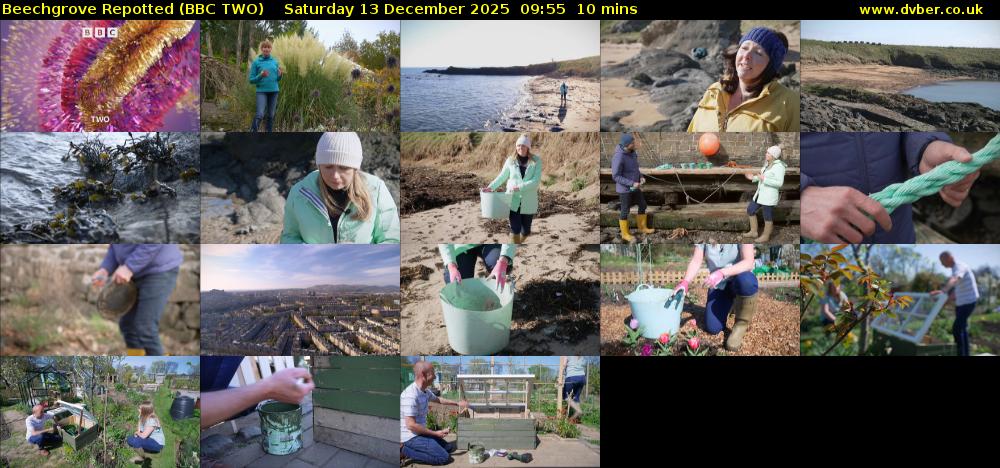 Beechgrove Repotted (BBC TWO) Saturday 13 December 2025 09:55 - 10:05