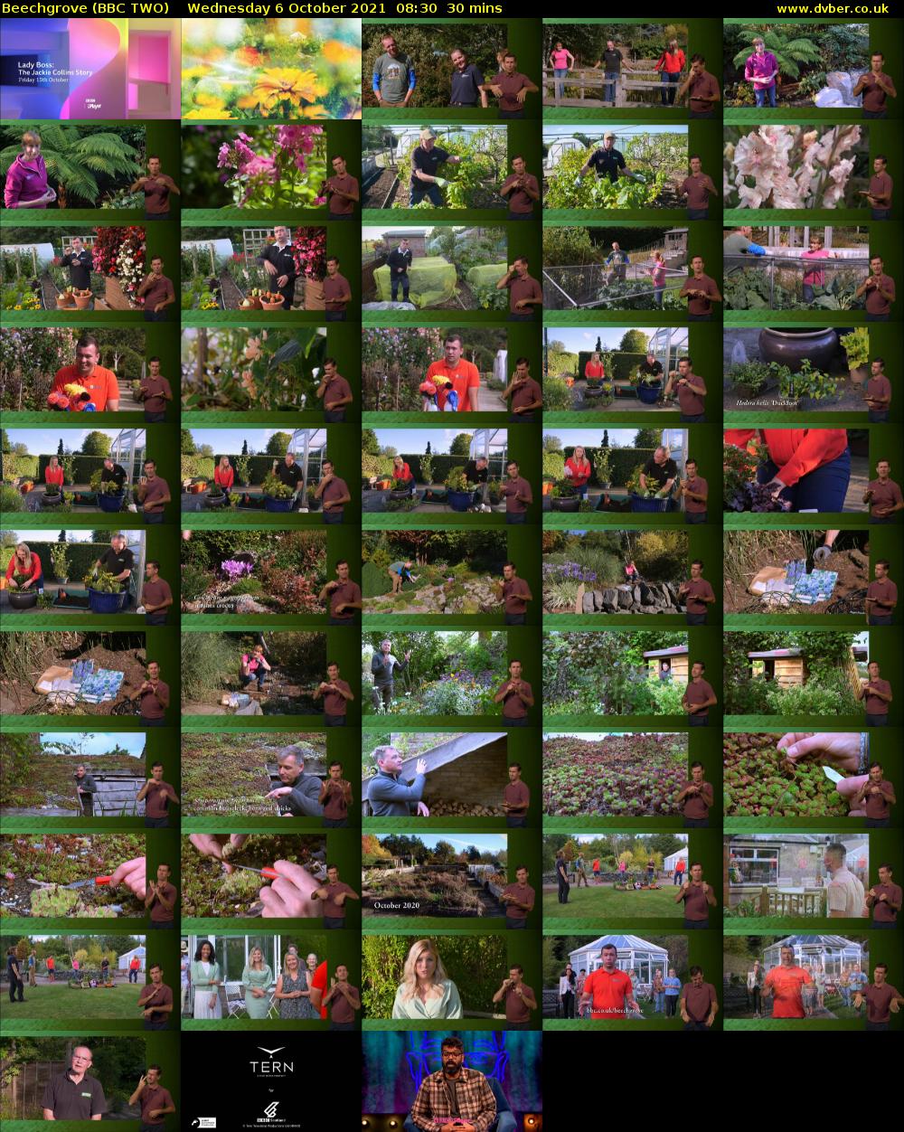 Beechgrove (BBC TWO) Wednesday 6 October 2021 08:30 - 09:00