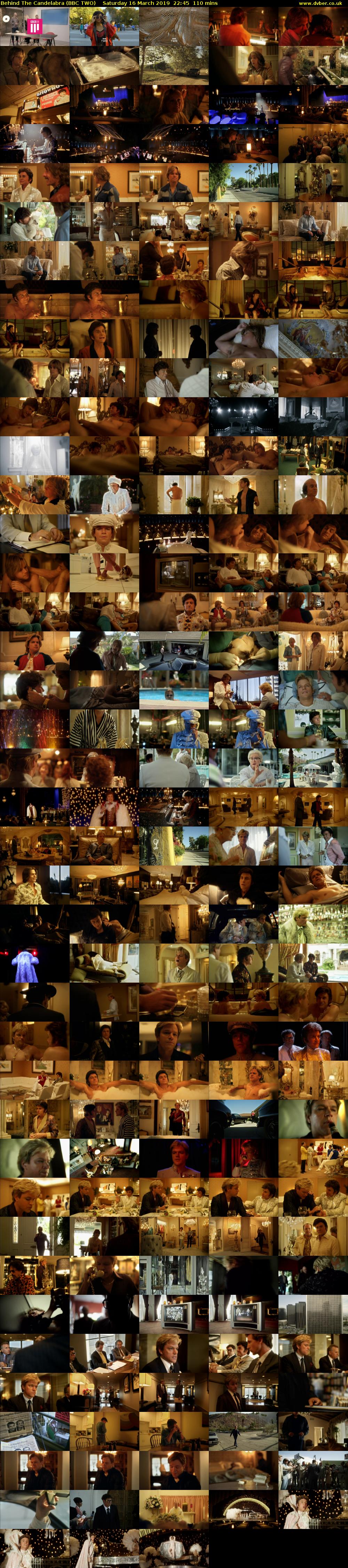 Behind the Candelabra (BBC TWO) Saturday 16 March 2019 22:45 - 00:35
